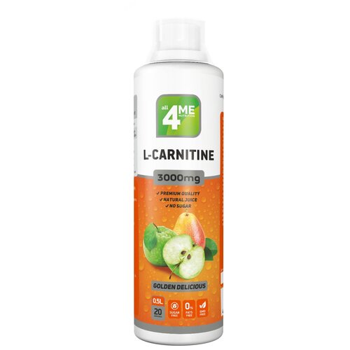 4Me Nutrition L-карнитин Concentrate, 500 мл., яблоко-груша