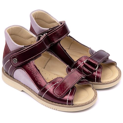 фото Сандалии детские 26026 мак бордо 2020, р23 tapiboo