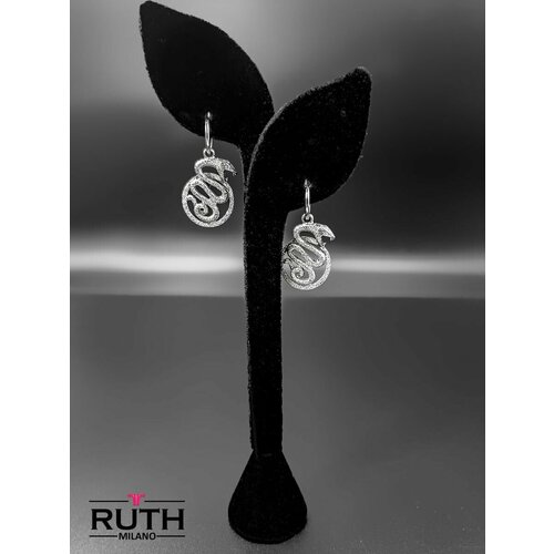 Серьги RUTH MILANO, кристаллы Swarovski, серебряный