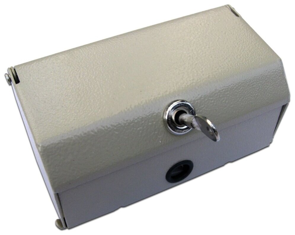 Распределительная коробка TWT на 1 плинт 10 пар телефонная металлическая с замком DB10-1P/KM 16102024