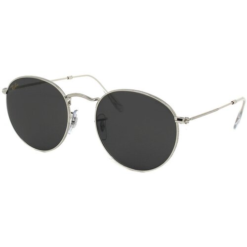 солнцезащитные очки ray ban ray ban rb 3447 919648 rb 3447 919648 черный желтый Солнцезащитные очки Ray-Ban, серый