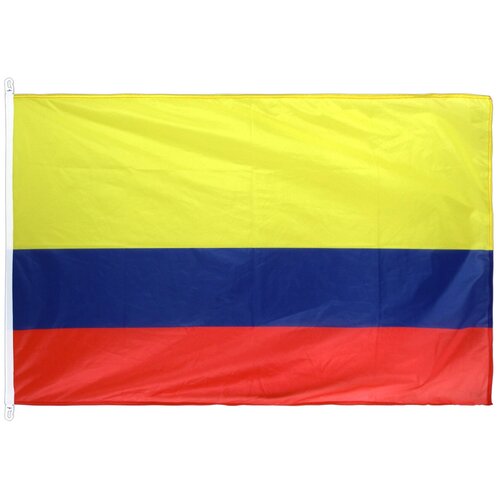 Флаг Колумбии с карабинами 90х135 см