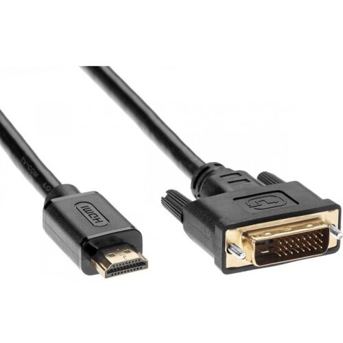 Кабель Tv-com HDMI to DVI-D (19M -25M) 2м, кабель tv com hdmi to dvi d 19m 25m 2м 2 фильтра