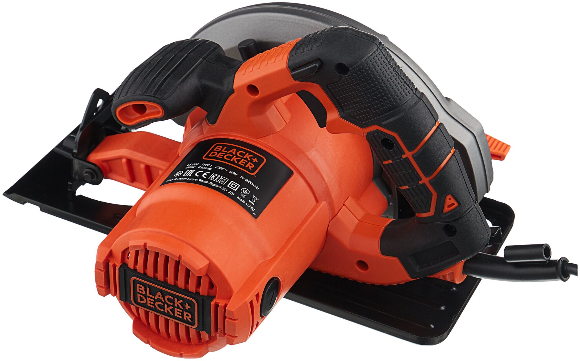 Циркулярная пила (дисковая) BLACK+DECKER CS1550-QS —  в интернет .