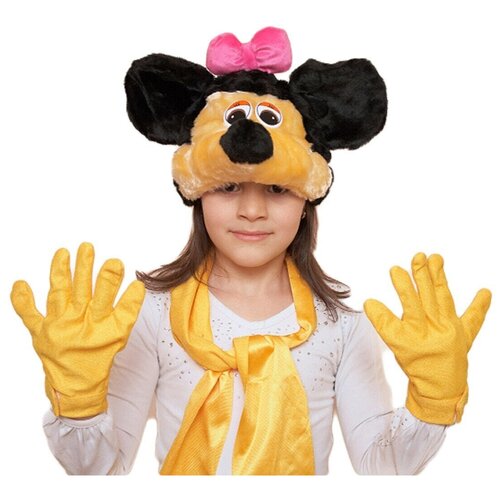 Карнавальный костюм Фабрика Бока Набор Минни Маус детский костюм минни маус 7433 134 140 см