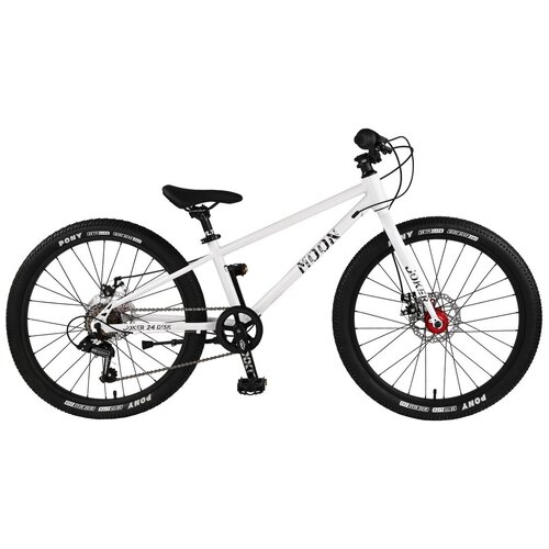 Детский двухколесный велосипед Moon Joker 24 disk 7 spd WhiteБелый 2690000₽