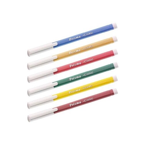 фото Союз набор шариковых ручек призма, 0.7 мм, 24 шт., синий цвет чернил