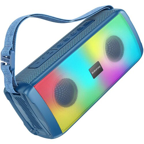 Беспроводная колонка Borofone BR26 синяя портативнаяпереноснаяс ручкойBluetooth 248900₽