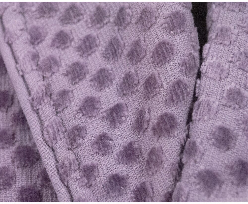 Tivolyo home Банный халат Kimberley цвет: фиолетовый (S) - фотография № 4