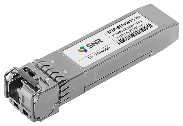 SFP+ трансивер SNR SNR-SFP+W73-20