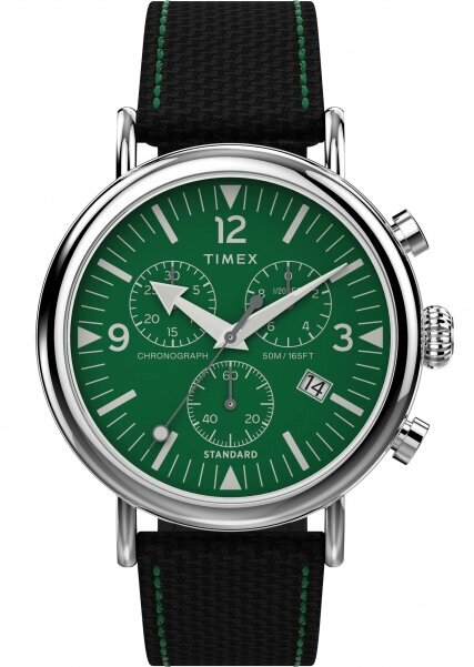 Наручные часы TIMEX TW2V43900, зеленый, серебряный