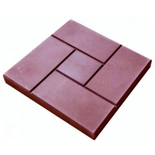 Пластиковая форма Калифорния 300х300х30 мм Комплект 8 шт для изготовления тротуарной плитки для дорожки или зоны барбекю на даче или в частном подворье 4270₽