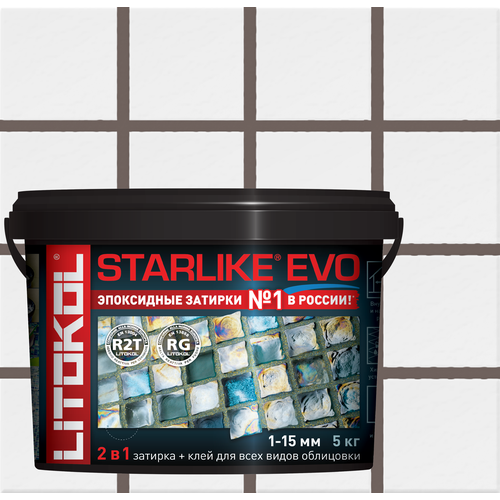 Затирка LITOKOL STARLIKE EVO S.230 CACAO 5 кг