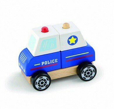 Полицейская машина в коробке