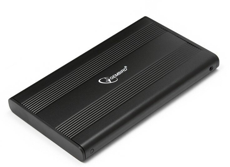 Внешний модуль Gembird EE2-U3S-5 2,5" SATA, USB3.0, алюминий, черный