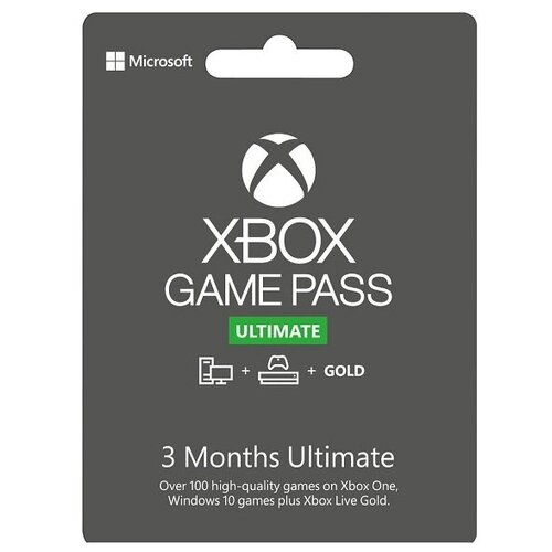 Подписка Xbox Game Pass Ultimate 3 Месяца 239000₽