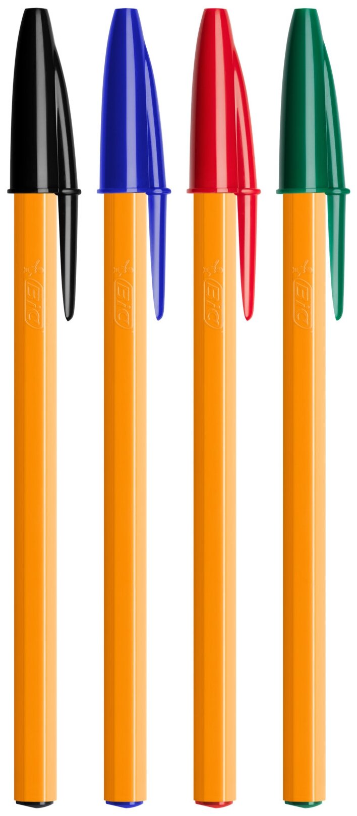 Шариковая ручка BIC Orange Original Fine, синий, 4 шт. (8308521) - фото №10