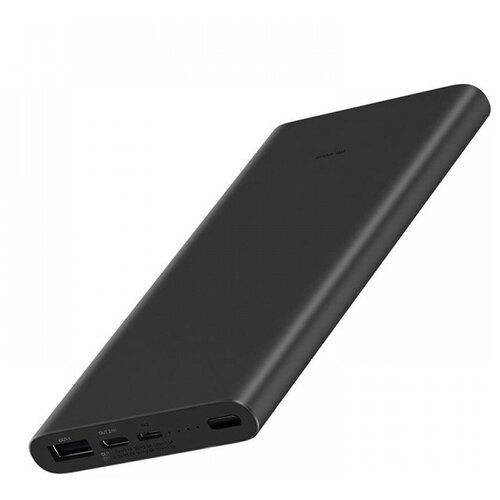 Внешний аккумулятор Xiaomi Mi Power Bank 10000mAh Black PB100DZM 129700₽