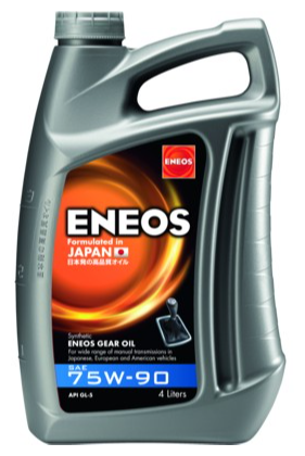 Трансмиссионная жидкость Eneos GEAR OIL 75W-90 4л EU0080301N