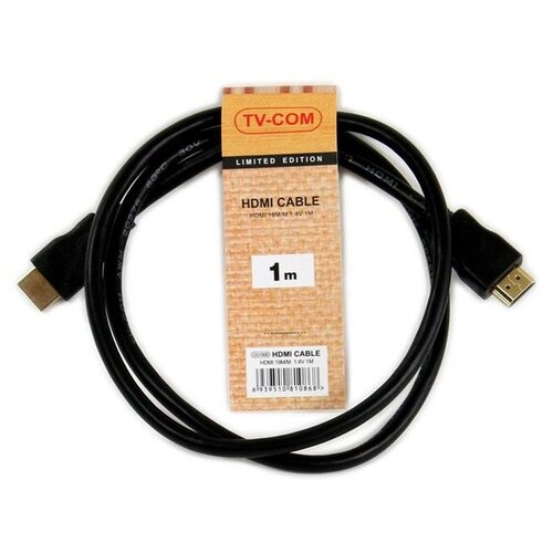 Кабель HDMI-HDMI 1M V1.4+3D CG150S-1M TV-COM