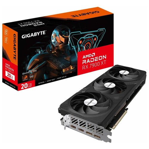 Видеокарта Gigabyte RX7900XT GAMING OC 20GB GDDR6 320-bit (GV-R79XTGAMING OC-20GD) видеокарта sapphire rx7900xt gaming oc 20gb gddr6 hdmix2 dpx2 lite