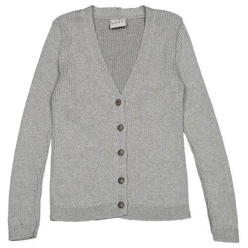 Школьный пиджак VAY, без карманов, размер 140, серый