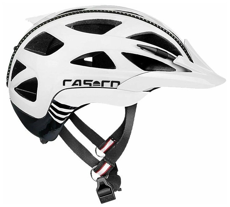 CASCO Велосипедный шлем CASCO Activ 2 (58-62 см, white black)