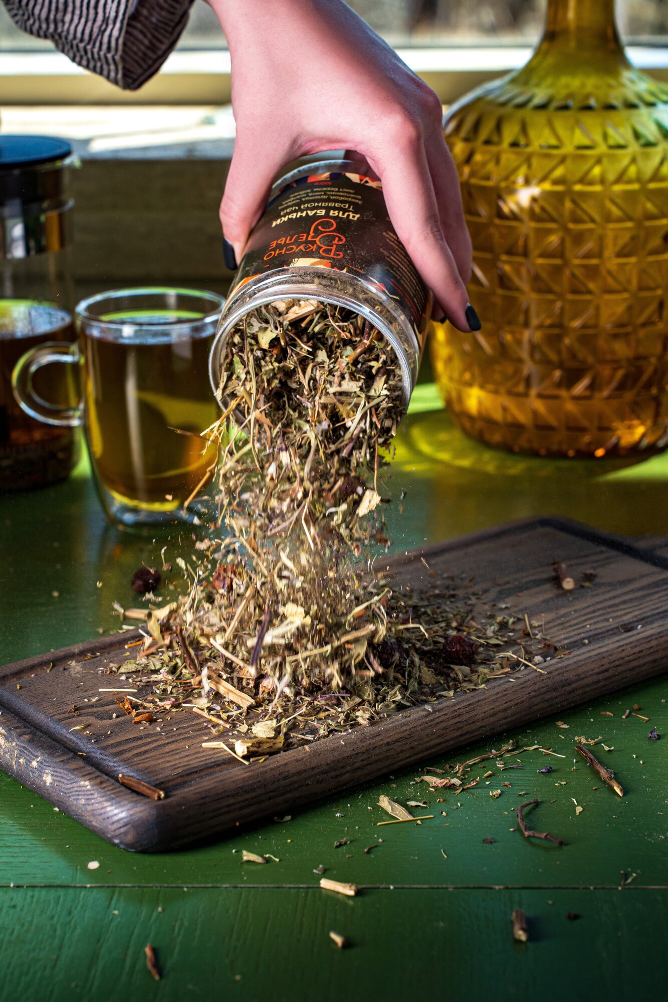 Чай травяной «для баньки» крупнолистовой 100 гр, травяной сбор, целебные травы, тонизирующий, оздоровительный, расслабляющий - фотография № 6
