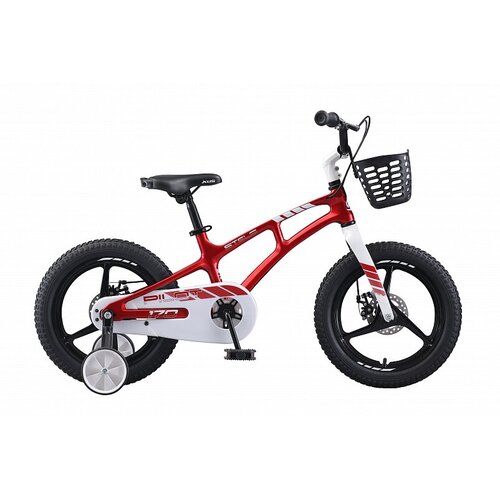 Велосипед детский STELS Pilot 170 MD 16 V010, красный велосипед детский pilot 170 md 16 v010 зелёный рама 9 5 item 020