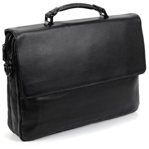 Мужской кожаный портфель 8865-5 Блек (84493)