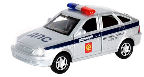 Модель машины LADA PRIORA Полиция 1:32 свет, инерция 24331