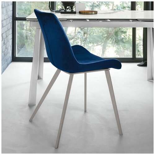 Стул TARGET POINT MALAGA SE195 L530xP600xH440/840 ghiaccio/blu 6N30