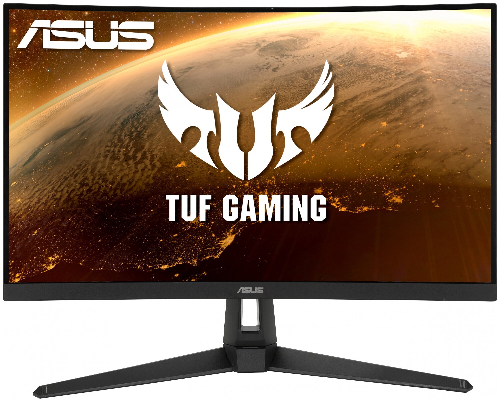 ASUS Монитор Asus 27" TUF Gaming VG27VH1B черный VA LED 1ms 16:9 HDMI M/M матовая Piv 250cd 178гр/178гр 1920x1080 165Hz FreeSync Premium VGA FHD 5.35кг 90LM0691-B01170