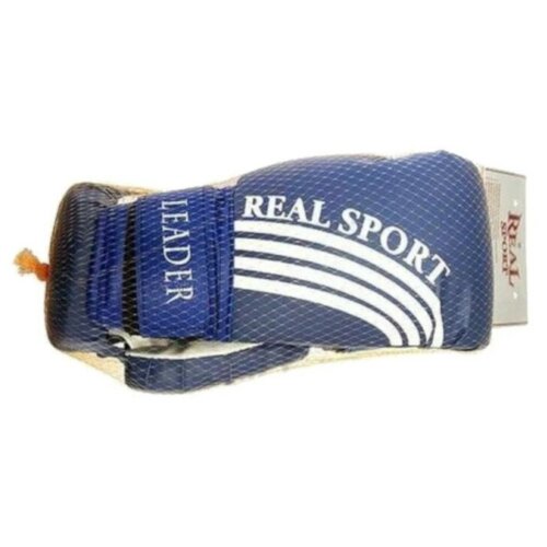 Перчатки боксерские LEADER RealSport 4 унций, синий