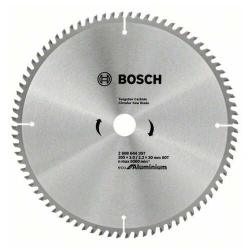 фото Пильный диск eco al (305x30 мм; 80t) bosch 2608644397