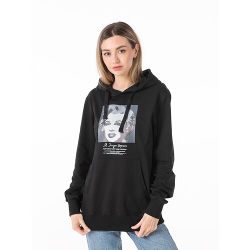 фото Худи энди урхол-монро (черный, черно-белая, 2-х, m) artberrykompany