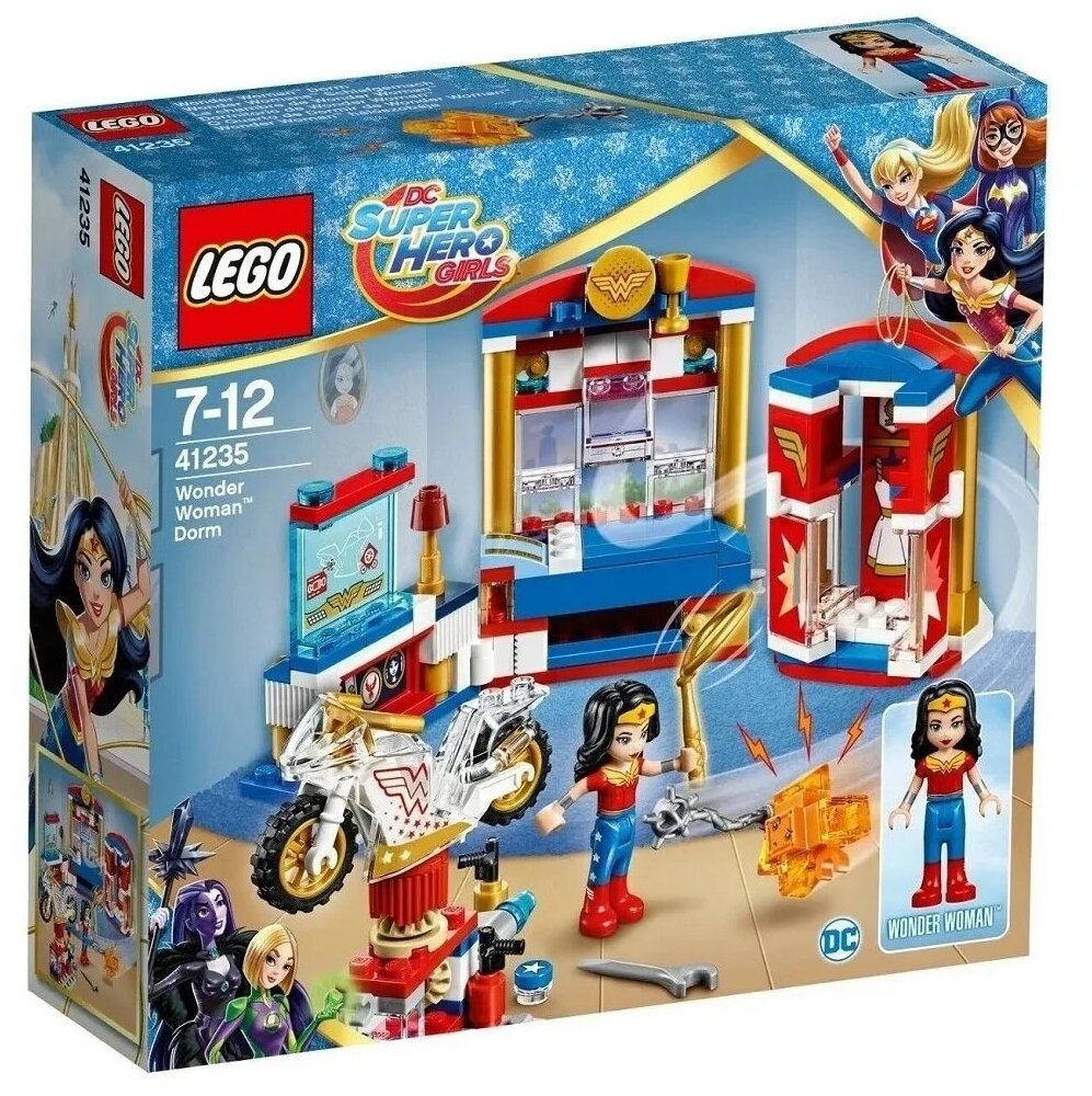 Конструктор LEGO DC Super Hero Girls 41235 Wonder Woman Dorm Логово Чудо Женщины