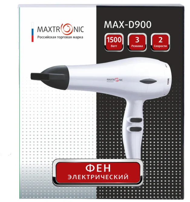 Фен Maxtronic MAX-D900 - фотография № 6