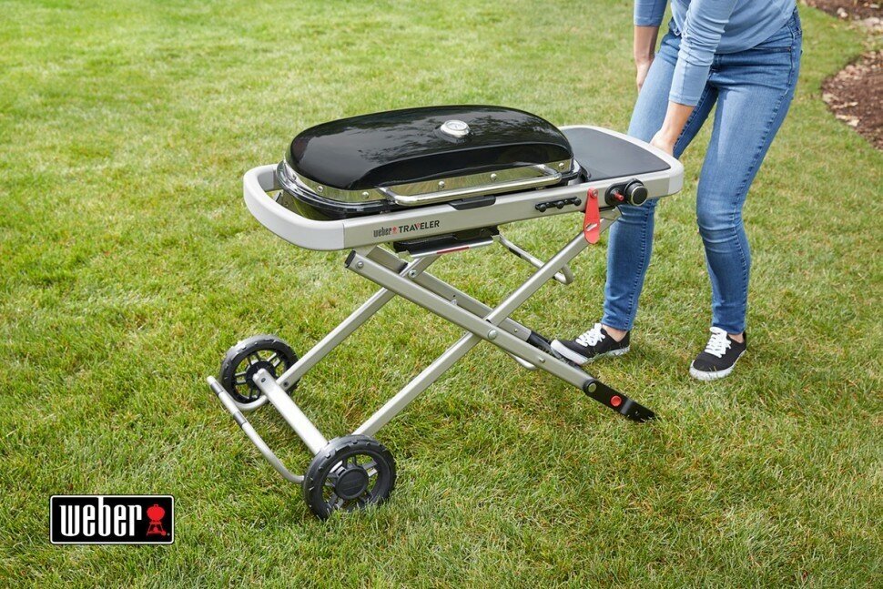 Газовый гриль Weber Traveler черный, 9010021 - фотография № 12