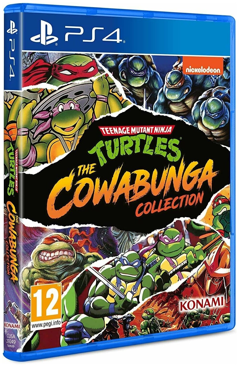 Игра Teenage Mutant Ninja Turtles The Cowabunga Collection (PS4, Английская версия)