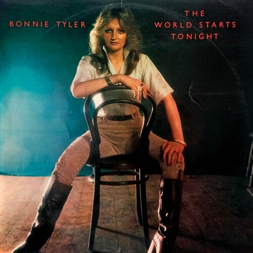 Bonnie Tyler. The World Starts Tonight (UK, 1977) LP, NM bonnie tyler the world starts tonight uk 1977 lp nm