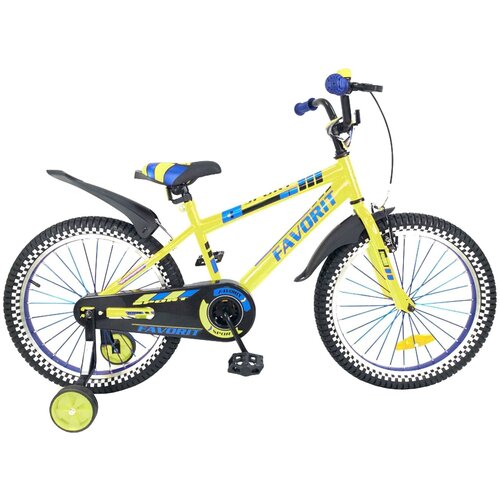 фото Велосипед favorit sport 20 2019 детский лайм