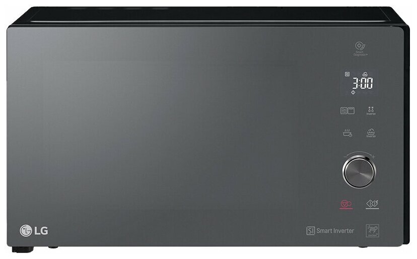 Микроволновая печь LG MB65W65DIR, серебристый - фотография № 1