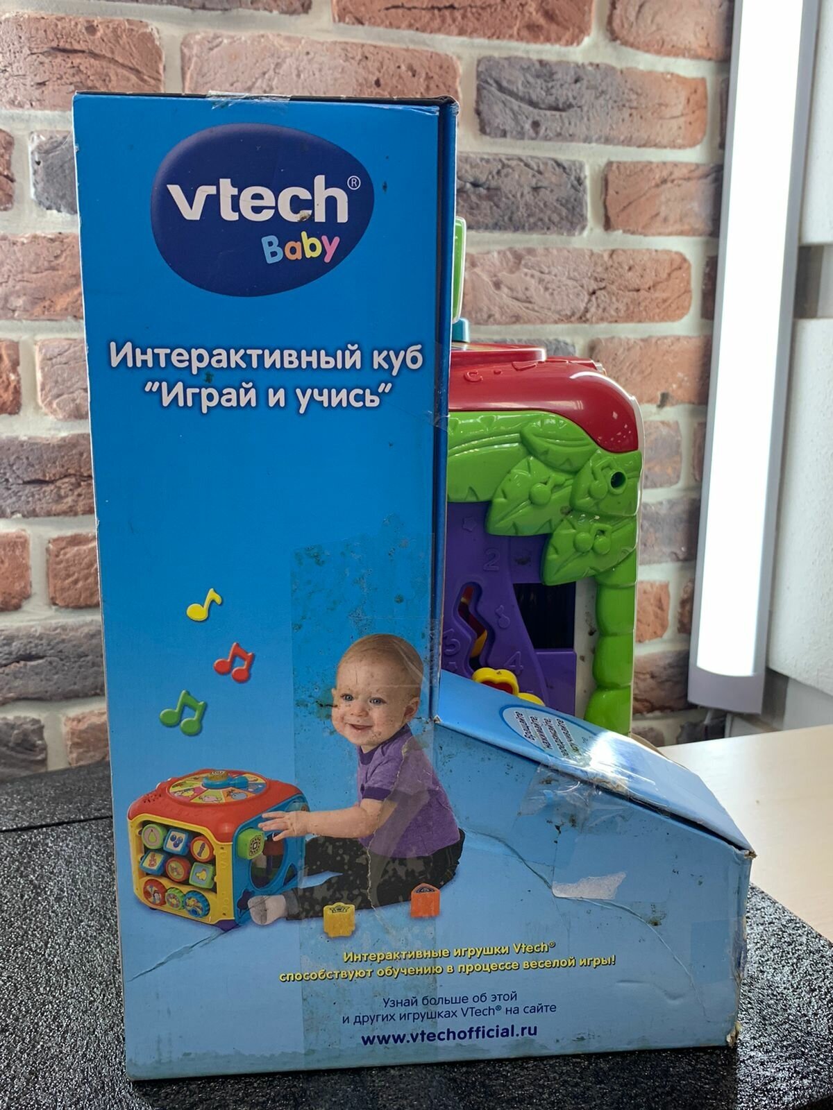 Интерактивная игрушка Vtech Куб Играй и учись - фото №10