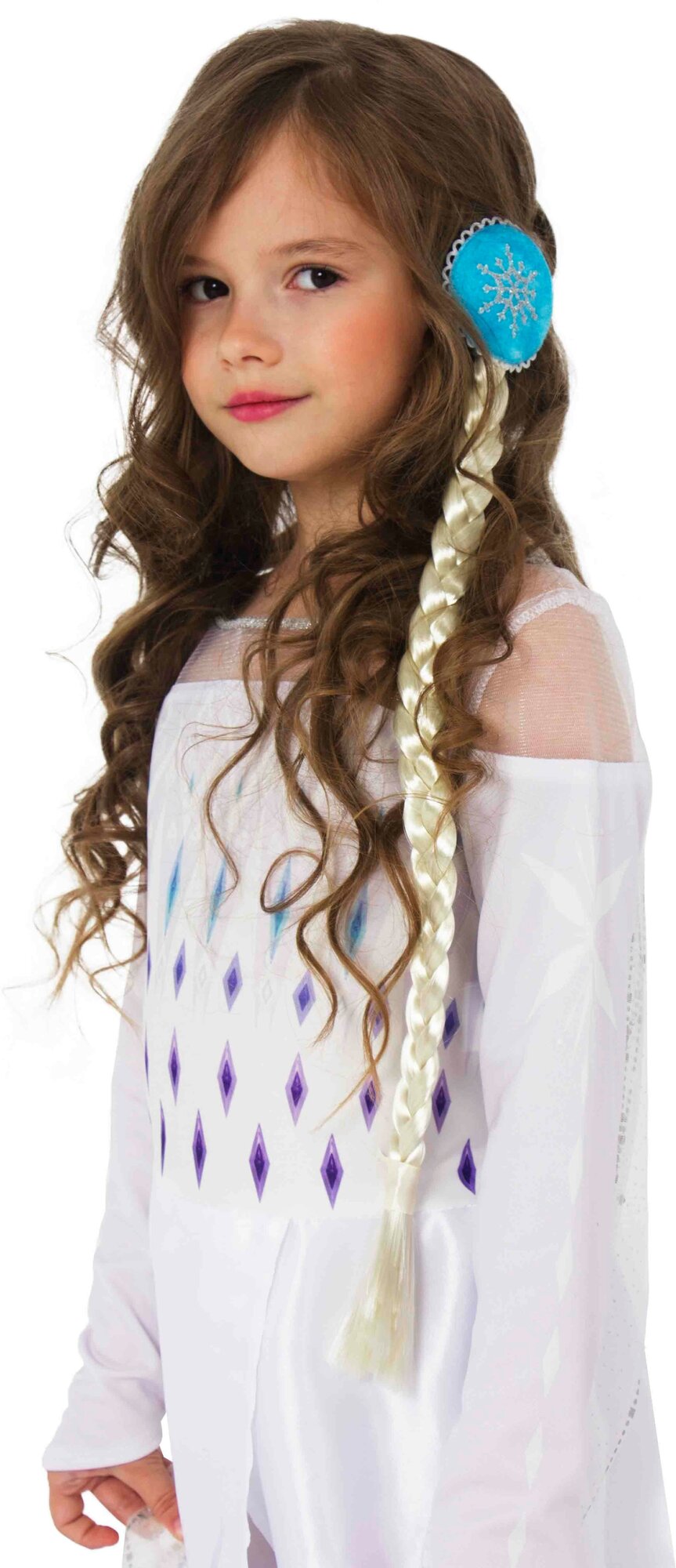 Эльза 2 (белое платье) 116-60 — фото 1