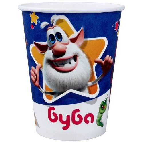 SUI Стакан бумажный «Буба», в наборе 6 штук