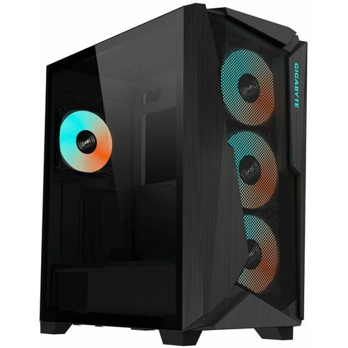 Корпус Gigabyte C301 Glass MidTower, ATX , Black (GB-C301G)