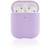 Пластиковый чехол для AirPods, Soft Touch, фиолетовый - изображение