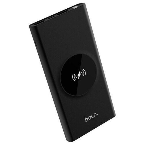 Портативный аккумулятор Hoco J37 Wisdom 10000 mAh, черный, упаковка: коробка