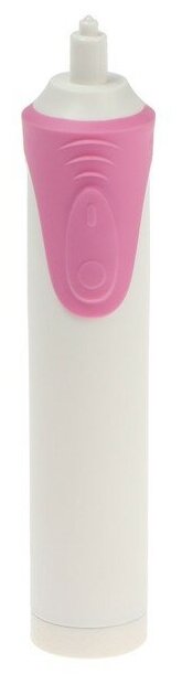 Luazon Home Электрическая зубная щётка Luazon LP-009, вибрационная, 8500 дв/мин, 4 насадки, 2хАА,розовая - фотография № 4